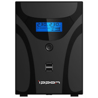 ИБП Ippon Smart Power Pro II 1200 720 Вт 1200 ВА Черный