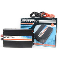 Инвертор 12V-220V ROBITON R1000 1000W две евро розетки 13203