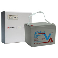Комплект ИБП Штиль SW300L + Аккумулятор Vektor GPL 12-75 Комплект ИБП Штиль SW300L + Аккумулятор Vektor GPL 12-75