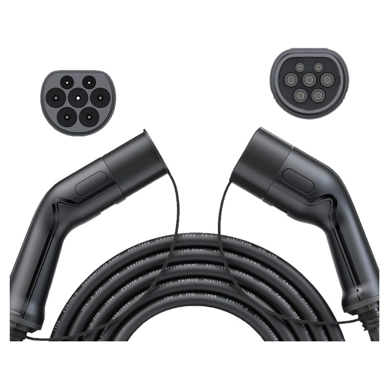 Кабель для зарядной станции EVCA TPU5M 400VAC-22KW-32A Type2-Type2
