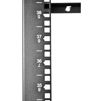 Стойка телекоммуникационная серверная ЦМО 33U, глубина 1000 мм, цвет черный СТК-С-33.2.1000-9005