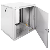 Шкаф телекоммуникационный настенный ЦМО разборный ЭКОНОМ 12U (600 × 520) дверь металл ШРН-Э-12.500.1