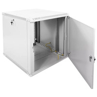 Шкаф телекоммуникационный настенный ЦМО разборный ЭКОНОМ 12U (600 × 650) дверь металл ШРН-Э-12.650.1