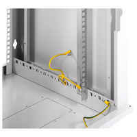 Шкаф телекоммуникационный настенный ЦМО разборный ЭКОНОМ 18U (600 × 350) дверь металл ШРН-Э-18.350.1