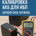 Каллибровка акб для ибп